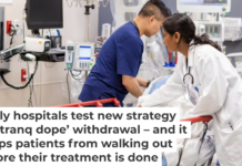 Patients suffering withdrawal from fentanyl and xylazine can require intensive care. SDI Productions/E+ Collection via Getty Images
